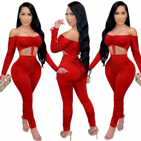 two piece set tracksuit women 2 piece sets womens outfits crop top stacked leggings fall clothes two pieces outfits dropshipping