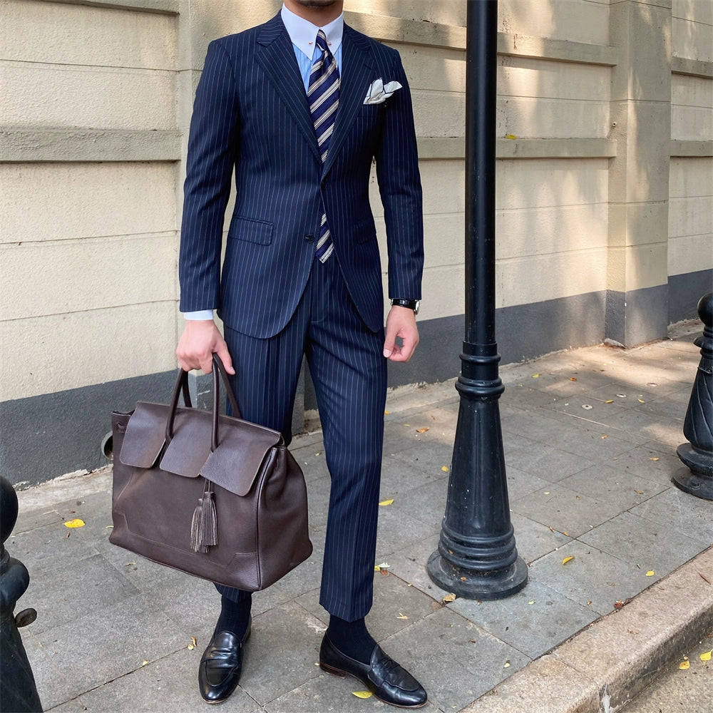 British Wild Naples Silm Business Suit