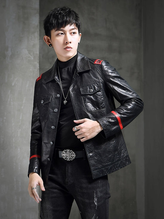 Haining Genuine Leather Clothes Men&