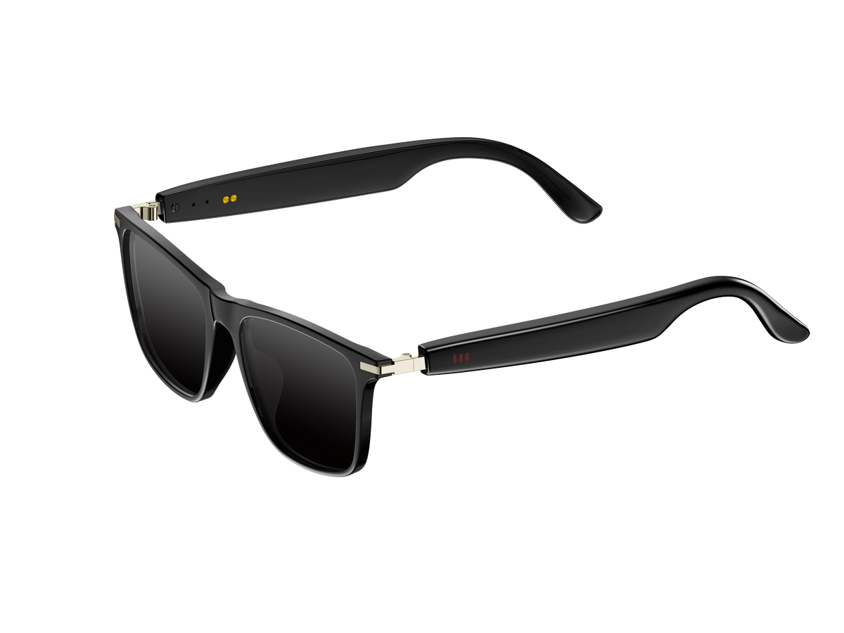 2025 New Smart Glasses M01 Bluetooth Sunglasses Black Technology Blue Light Filtering Polarized Lenses Life Waterproof For Men