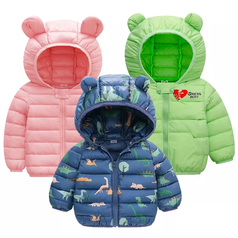 Baby Coat Newborn Jacket 2023 Autumn Winter Jackets For Toddler Boys Jacket Kids Warm Outerwear For Baby Girls Clothes 3 6 9 12M