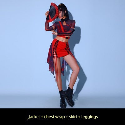 Bar Country Fashion Business Combo Jazz Cheerleader