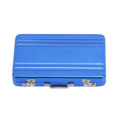 Aluminum Storage Box Business ID Credit Card Holder Mini Suitcase Bank Card Box Holder Jewelry Case Rectangle Organizer New