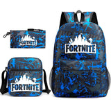 3pcs Game Fortnite Backpacks Kawaii Lightweight Simple Laptop School Bags Junior-senior High School Students Mochilas Travel Bag