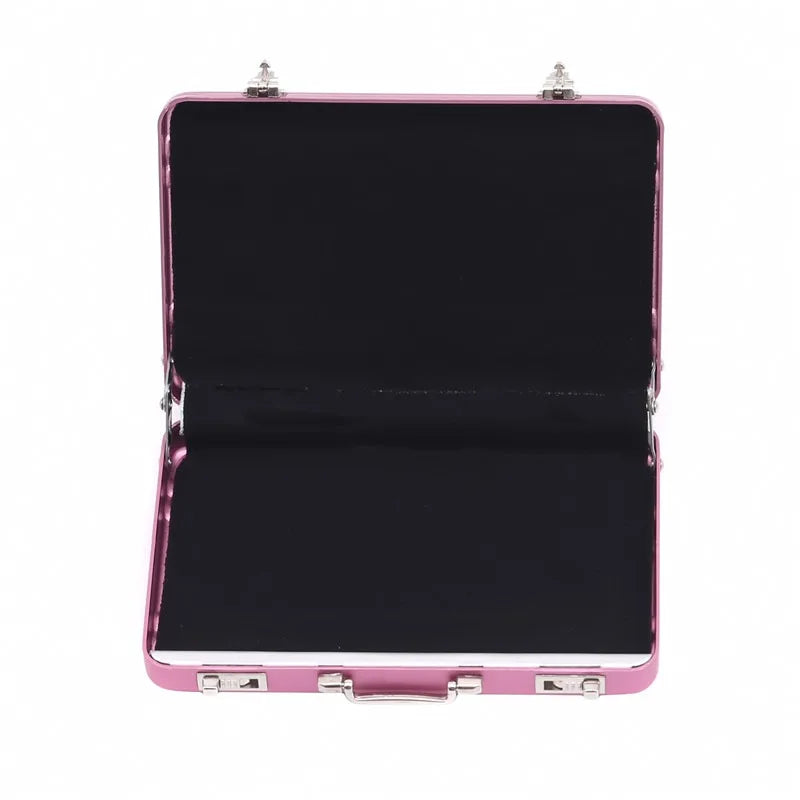 Aluminum Storage Box Business ID Credit Card Holder Mini Suitcase Bank Card Box Holder Jewelry Case Rectangle Organizer New