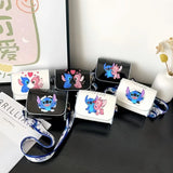 Anime Kawaii Love Stitch&Lilo Crossbody Bags  Girls Women Luxury Brand Bag High Quality mini Designer Bags For Gifts