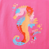 2-7T Children'S Clothing Sets  Girls 2pcs Tops + Shorts Sets Animals Print Fashion Baby Suits Kids Clothing Sets Outfits