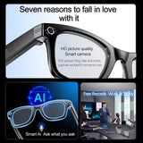 2025 Smart Glasses 32GB Memory with Camera Sunglasses Mini Camera Video Translation Bluetooth Call Anti-blue Glasses Man Women