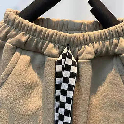 Kids Conjunto Print Bear Long Sleeve Tops O-neck Patchwork Sweatshirt Boys 2 Piece Sets New Children Lace Up Jogger Pants Outfit