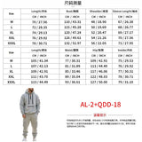 Autumn and Winter Printed New Men's Velvet Hoodie, Work Clothes, Pants Set, Sports Fashion, Leisure Multi Pocket 2-piece Set