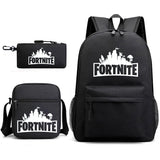 3pcs Game Fortnite Backpacks Kawaii Lightweight Simple Laptop School Bags Junior-senior High School Students Mochilas Travel Bag