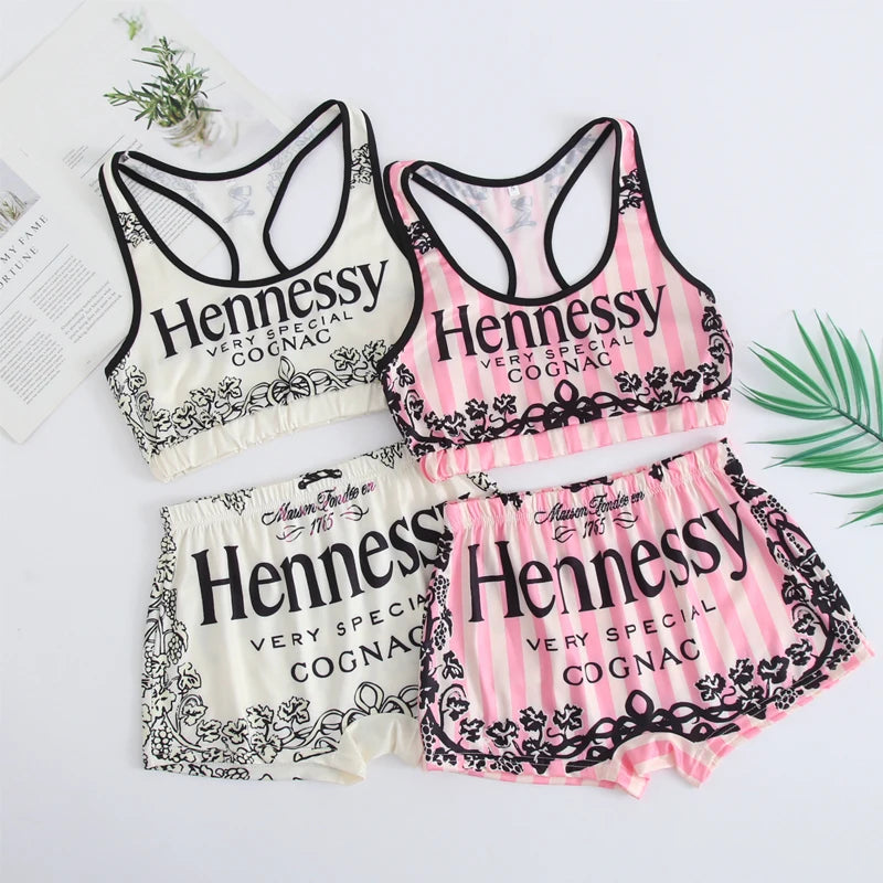 Two Piece Set Polyester Vest and Short Summer Babypink White Outfit Women Causal Sleeveless Set