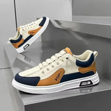 2025 Spring and Autumn New Men's Shoes Leather Low Cut Fashion Trendy Running Sports Men's Casual Trendy Shoes