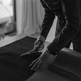 2 Piece Elegant Wedding Men Suits Regular Length Navy Blue Double Breasted Peak Lapel Stripe  Jacket Pants Outfits Costume Homme