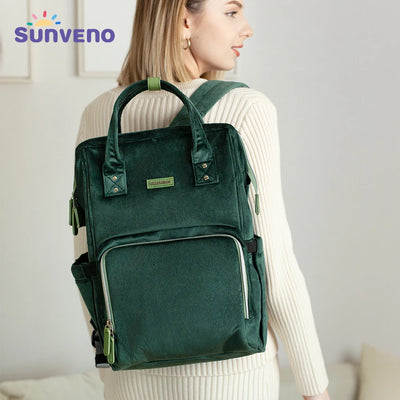 Sunveno Original Diaper Bag Travel Baby Bags Mommy Backpack Organizer Nappy Maternity Bag Mother Kids