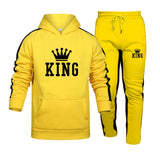 2024 New Sports Suits Sweatpants Sportswear Man Daily Tracksuit Men Fashion Hoodie Printing Men's Set Hot Sales Pullover Jogging