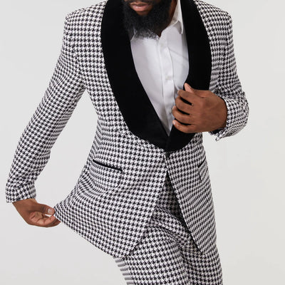 Men's Business Suit Sets Coat Trousers / 2023 Male Casual 2Pcs Wedding Dress Blazers Jacket Pants Men's Wedding Host Suit