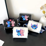 Anime Kawaii Love Stitch&Lilo Crossbody Bags  Girls Women Luxury Brand Bag High Quality mini Designer Bags For Gifts