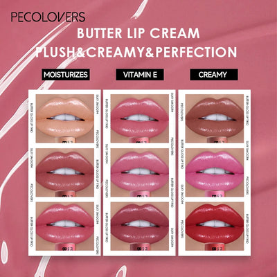 10 Colors Sexy Women Lipstick Waterproof Long Lasting Moist Lip Gloss Vivid Colorful Lipgloss Women Makeup maquiagem