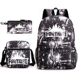 3pcs Game Fortnite Backpacks Kawaii Lightweight Simple Laptop School Bags Junior-senior High School Students Mochilas Travel Bag