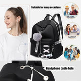 CHREPOE Oxford Women Backpacks Waterproof Female Shoulder Backpack Teenage Girls School Bags Retro School Backpack Girl Book Bag