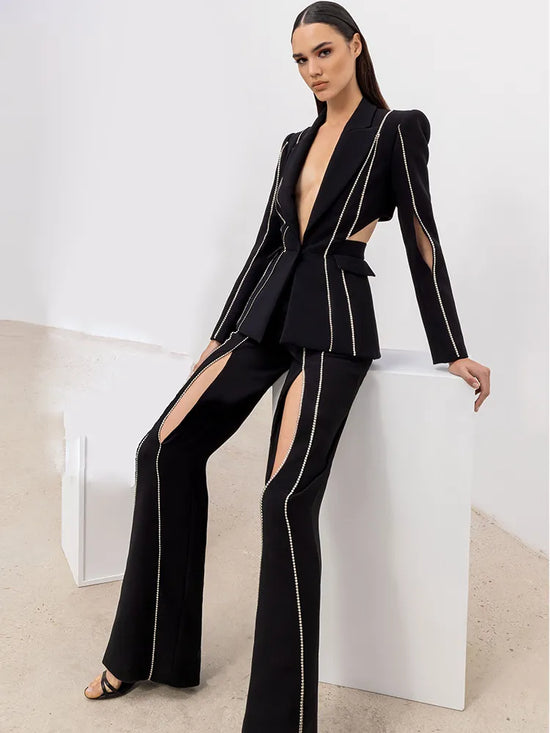 HIGH QUALITY Newest 2023 S/S Designer Suit Set Women&