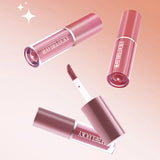 12 Color Matte Liquid Lipstick Kit Non Stick Cup Waterproof Lip Gloss Long-lasting Non-smudging Lipstick That Doesn't Stain Cup