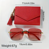 3pcs Elegant Red Round Quartz Watch - Women's Watch with Strap, Alloy Hands, Golden Case And Wallet Glasses Gift