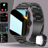 New Smart Watch Answer/ Call Outdoor Sports Watch Men's Smart Watch, Touch Screen, Message Reminder, Wireless Call, USB Charging, Incoming and Message Reminder, Best Holiday Gift for Android for iPhone!