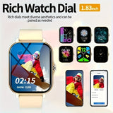 Wireless Calling/Dialing, Multiple Sport Modes, Incoming Call minder Rejection Message Reminder View, Multi-APP Reminder Sports WatchRe